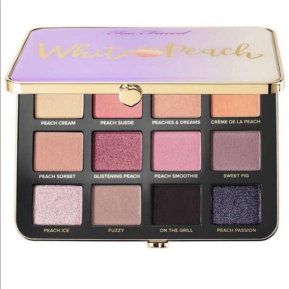 Sephora Other - 🍑LIKE NEW🍑TOO FACED White Peach Eyeshadow Kit